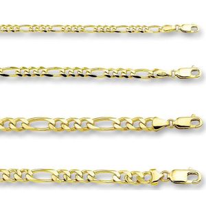 figaro 4,9 mm massief 14K geelgoud 4017058