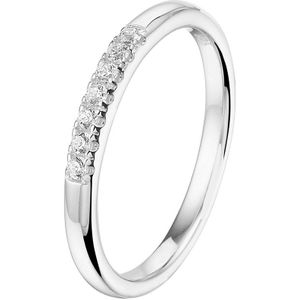 ring zirkonia zilver gerhodineerd 1333364