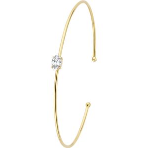 goud (geelgoud) armband spang zirkonia 1,2 x 60 mm 4025880