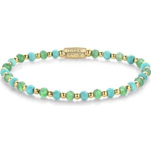 Rebel and Rose RR-40143-G - Blue Green Adventure - Armband-Maat M