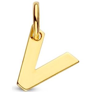 hanger letter 14K geelgoud 4023473