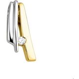Bicolor Gouden Hanger diamant 0.030ct H SI 4206365