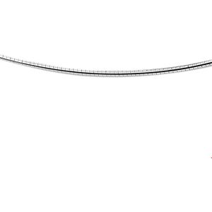 Zilveren Collier omega rond 1 1016376 50 cm