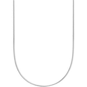 Zilver Gerhodineerde Collier gourmet 1 1333553 36 cm