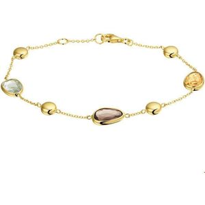 Geelgouden Armband rookkwarts 4019340