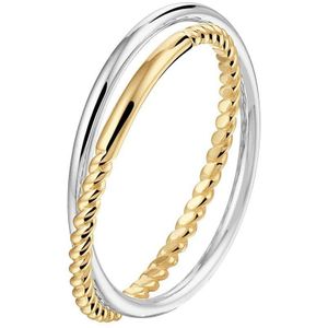 Bicolor Gouden Ring 2-in-1 4208613 16.50 mm (52)