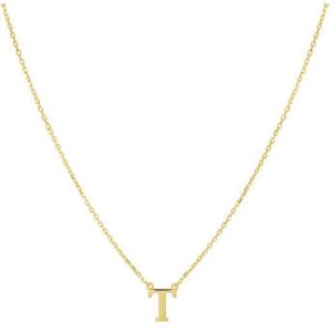 collier letter 40 - 42 - 44 cm 14K geelgoud 4021384
