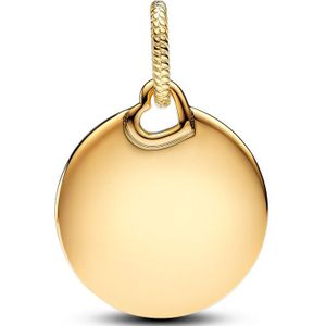 Pandora 368610C00 Moments - Engravable Round Tag - Hangende Bedel