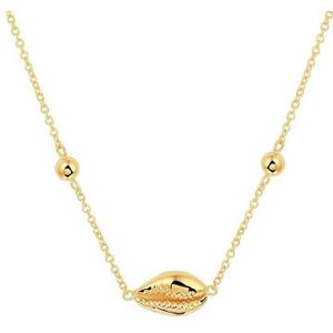 Zilver Verguld Collier schelp 1 2101025