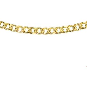 geslepen gourmette 5,1 mm massief 14K geelgoud 4003949