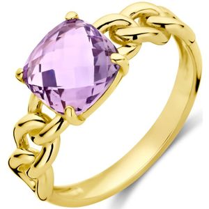 14K geelgoud ring amethist 4029215 16.50