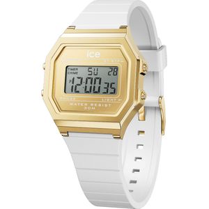 Ice Watch IW022049- Digit Retro White Gold - horloge