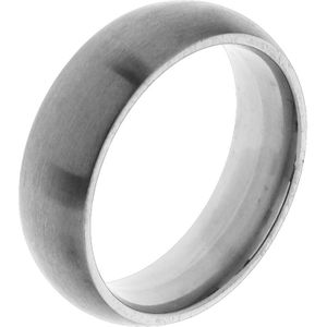 edelstaal ring poli/mat 6500144
