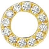 goud (geelgoud) oorknop diamant 0.035ct h p1 4027070