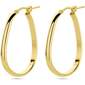 zilver verguld (geel) oorringen 1 micron 2103639