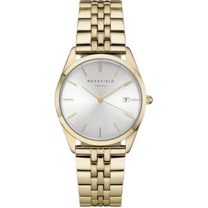 Rosefield - The Ace - Silver Sunray Gold - ACSG-A03 horloge