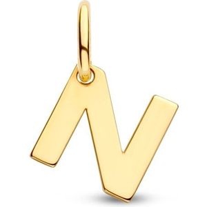 Hanger - Geelgoud - 14K - Letter