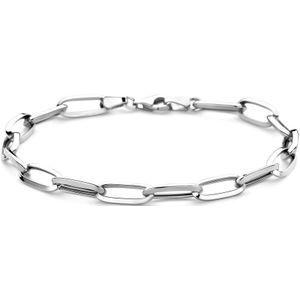 14K Witgoud - Closed Forever - Armband - 5,8 mm - 19 cm
