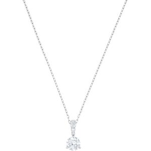 Swarovski 5472635 - Solitaire Pendant 7Mm - Zilverkleur - Hanger