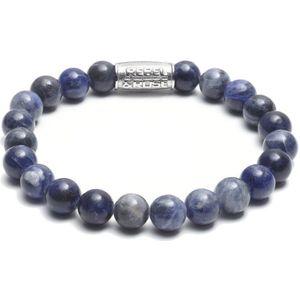Rebel and Rose Armband RR-80010-S - Midnight Blue - 8 mm