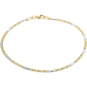 Bicolor Gouden Armband valkenoog 1 4208478 18 cm