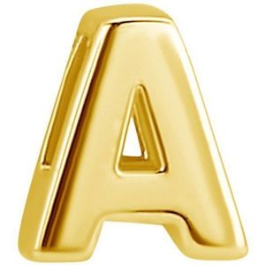 hanger letter 14K geelgoud 4021475