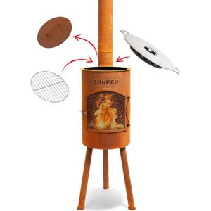 BonFeu Bongiano SP Roest Tuinhaard