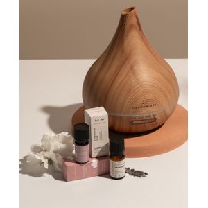 Mama  Voordeel Bundel Klein (Me and My Baby) - ® Aroma Diffuser - Unity - Licht Hout - 400 ml