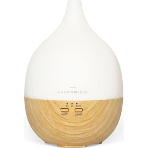 Close 2 Nature 2.0 - ® Diffuser - Licht hout - 200 ml - tevens nachtlampje