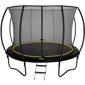 LeJump Trampoline Pumpkin Ø 366cm | incl. veiligheidsnet en ladder