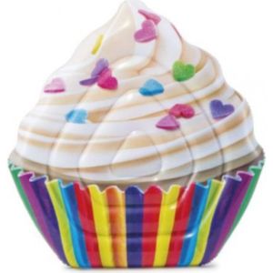 Intex Luchtbed Cupcake 142x135 cm