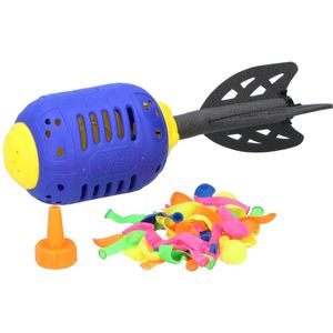 Waterzone Splash Raket met 50 Waterballonnen - Waterpret