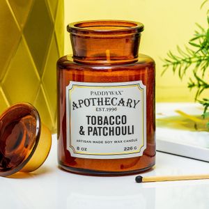 Apothecary Geurkaars - Tobacco & Patchouli van Paddywax