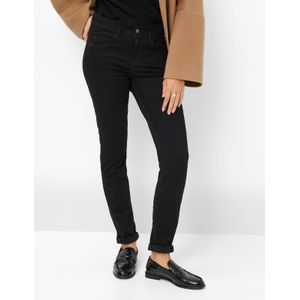 Brax Dames  Style SHAKIRA CLEAN BLACK BLACK, denim zwart, maat 42