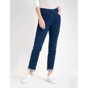 Raphaela by BRAX Dames Jeans Style LAURA NEW, donkerblauw, maat 48K