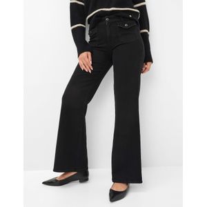 Brax Dames  Style MAINE CLEAN BLACK BLACK, denim zwart, maat 32