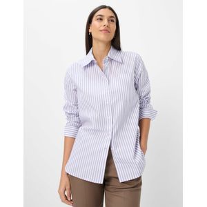 BRAX Dames Hemdblouse Style VIKI, hyacinth, maat 34