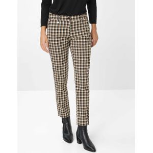 BRAX - Style Maron S - Broek - Bruin - Geruit