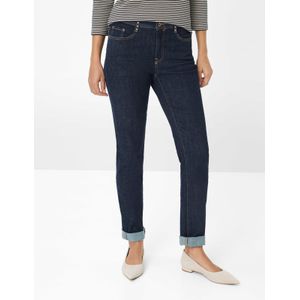Brax Dames  Style MARY CLEAN DARK BLUE, denim donkerblauw, maat 36