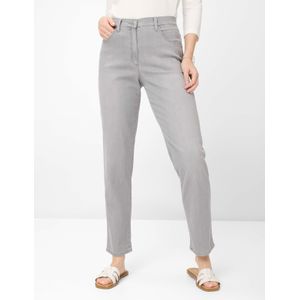 Raphaela by Brax Dames Jeans  Style CORRY LIGHT GREY SLIGHTLY USED, denim mediumgrijs, maat 50