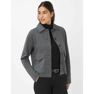 Brax Dames  Style BETTE L black, donkergrijs, maat 34