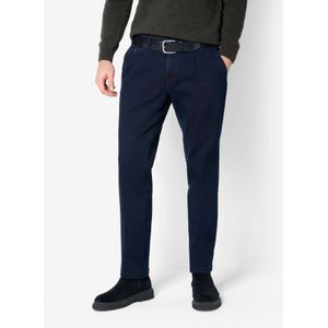 Eurex by BRAX Heren Broek Style FRED, donkerblauw, maat 285U