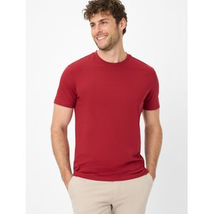 Brax Heren  Style TED red wine, donkerrood, maat M