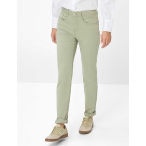 Brax Dames  Style MARY LIGHT FOREST, denim lichtgroen, maat 36