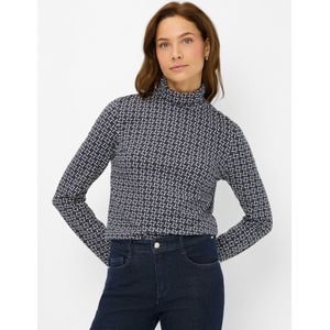 Brax Dames  Style CARINA L navy, donkerblauw, maat 38