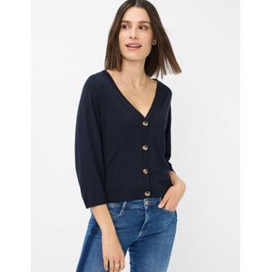 Brax Dames Vest  Style ANIQUE navy, donkerblauw, maat 38