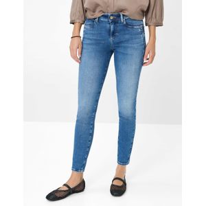 Brax Dames  Style ANA USED REGULAR BLUE, denim blauw, maat 34