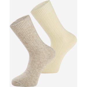 Brax Heren  Style SOKKEN VOOR HEREN offwhite/beige, beige, maat M/L