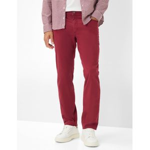 Brax Heren  Style COOPER VELVET, donkerrood, maat 30/30