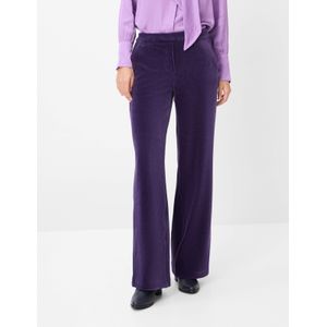 BRAX Dames Broek Style MAINE, midnight plum, maat 42